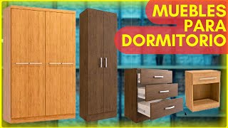 ¡Todo sobre Muebles de dormitorio  ¿Cuál elegir melamine decoracion [upl. by Icnan]