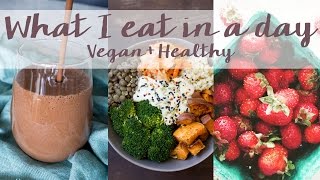 What I Eat in a Day  VEGAN  Banana Mocha Smoothie  Episode 3 [upl. by Gardas168]