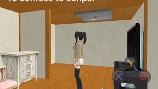 How To Confess To Senpai Yandere Simulator Tutorial [upl. by Athalee]