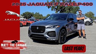 2025 Jaguar F Pace R Dynamic S is the last of combustion engine Jaguars Review and test drive [upl. by Evars]