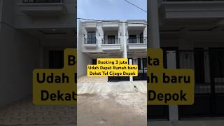 Booking 3 juta siap huni di Perumahan Sukmajaya Depok shorts [upl. by Ahsimek]