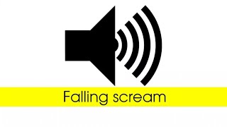 Falling Scream  Sound effect [upl. by Bauer]