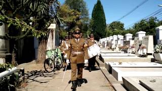 Funerales Cabo 1ro Angel Cárdenas Celedón de Carabineros de Chile parte 3 [upl. by Hymen993]