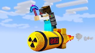 Minecraft But Its On 1 Nuke Block [upl. by Ayiak]