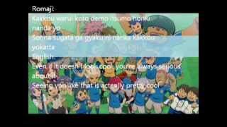 Inazuma Eleven Saikyou de Saikou by Inazuma AllStars with Lyrics and Translations [upl. by Gray728]