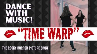 🫦 “TIME WARP” Dance 🫦 The Rocky Horror Picture Show 🫦 Easy Dance for Beginners 🫦 [upl. by Danziger481]