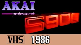 Akai S900 Sampler Video Manual 1986 High Quality 60FPS VHS Live Instructional amp Demonstration Tape [upl. by Nodnerb]