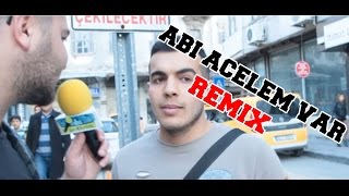 Abi Acelem Var Kusura Bakma Remix  Sarı Mikrofon [upl. by Aryahay]