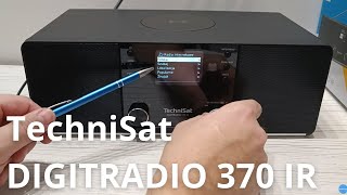 TechniSat DIGITRADIO 370 IR  radio FM i DAB radio internetowe Bluetooth AUX USB  recenzja [upl. by Nagle]