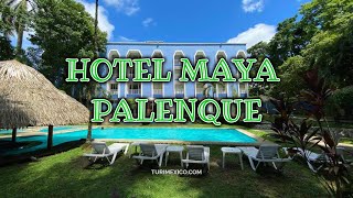 🏨 Hotel Maya Palenque 4⭐ en Chiapas [upl. by Adianez]