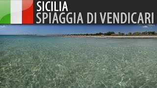 Sicilia  Spiaggia di Vendicari [upl. by Spike]