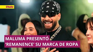 Maluma presentó Remanence su marca de ropa [upl. by Rheta]