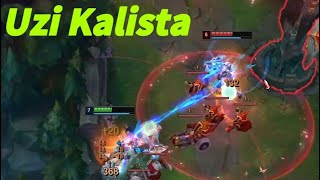 UZI KALISTA VS ASHE  BEST ADC IN THE WORLD [upl. by Etat435]