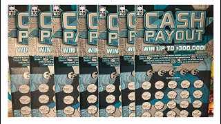 SC CASH Payout Coin Eligible Scratch Off Lottery Tickets [upl. by Harper]