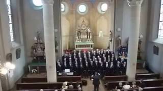 Morriston RFC Male Choir  Y Darlun [upl. by Eicyac]