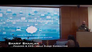 Dreamforce 2023 Highlights with Salesforce MVP Sharif Shaalan [upl. by Itsym]