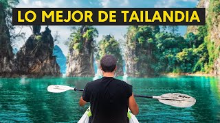 LO MEJOR DE TAILANDIA Parque Nacional KHAO SOK VISITA OBLIGADA [upl. by Nnayhs]