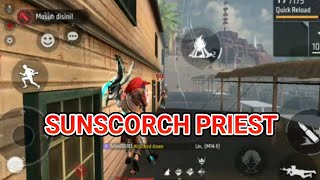 SUNSCORCH PRIEST  Clash Squad Ranked Free Fire [upl. by Rolyat952]