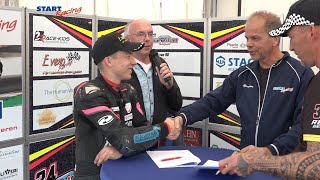 Julian van Kalkeren verlengd bij START racing na laatste races van het seizoen [upl. by Nawaj]