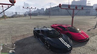 GTA ONLINE  Pegassi Torero XO vs Grotti Itali RSX [upl. by Welford]