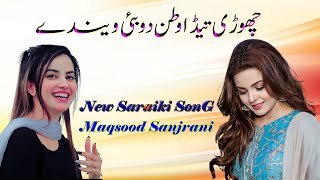 TikTok Viral Song  Chori Teda Watan Dubai Wenday  Maqsood Sanjrani  2024  Jhok Production [upl. by Arlee]