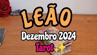 LEÃO • Dezembro 2024  O Momento Perfeito 🪄 tarot [upl. by Aerdnak]