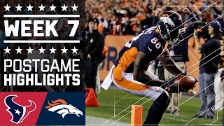 Texans vs Broncos  NFL Week 7 Game Highlights [upl. by Anole]