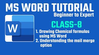 CLASS8  MS Word Course from Beginner to Expert [upl. by Svoboda]