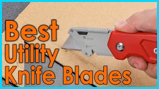 Best Utility Knife Blades  Utility Knife Blades for Sharp Cutting [upl. by Leviralc427]