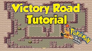 Pokemon Fire Red  Victory Road Quick WalktroughTutorial [upl. by Waylan]