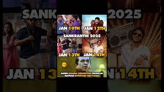 Sankranthi 2025 Telugu Movies List  Movies4u [upl. by Drusy]