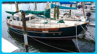 This WEIRD Old Boat Could Take You ANYWHERE Full Tour Learning the Lines [upl. by Biamonte]