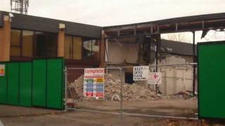 Cosgrove Hall studios demolished [upl. by Shaffert225]