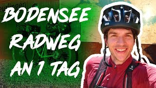 Bodensee Radweg an 1 Tag mit Rennrad  Video Erfahrungsbericht und Reisebericht [upl. by Pickar]