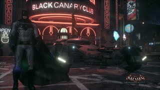 Batman Arkham Knight  BvS Ben Affleck Suit And Batmobile Free Roam Gameplay [upl. by Calista903]