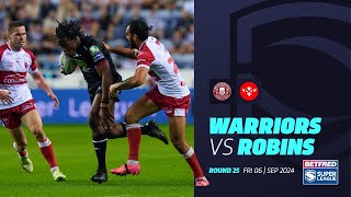 Highlights  Wigan Warriors v Hull KR  2024 Betfred Super League Round 25 [upl. by Atirihs80]