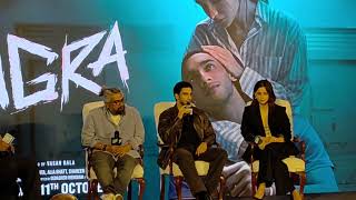 Alia Bhatt Vedang Raina Vasant Bala in Delhi  Jigra film promotion [upl. by Sidky]