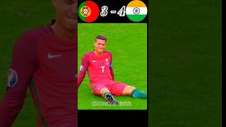 Portugal vs india imaginary FIFA World Cup football match penalty shootout highlights shorts [upl. by Davita]