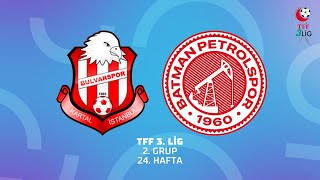 TFF 3 Lig 2 Grup  Kemerkent Bulvarspor  TPAO Batman Petrol Spor AŞ [upl. by Ettelohcin]