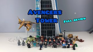 Lego Avenger Tower 76269 FULL SET REVIEW [upl. by Hurleigh]