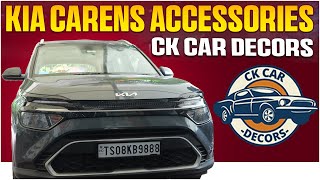 Kia Carens Accessories  CK Car Decors  Kia Carens Interior Modified  Best Decors in Hyderabad [upl. by Divod585]