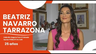 Candidatas a Fallera Mayor de Valencia 2025 Beatriz Navarro Tarazona [upl. by Idet]