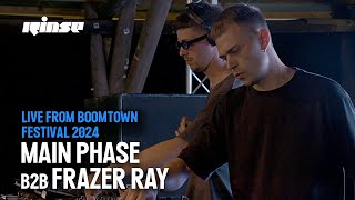 Main Phase b2b Frazer Ray  Rinse Live From Boomtown 2024 [upl. by Doane]