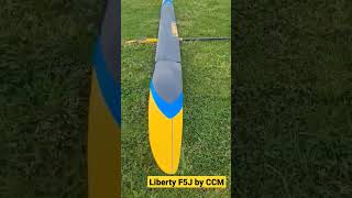 Maiden Flight CCM Liberty Carbon 4m F5J model [upl. by Ahsi325]