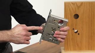 How to install a Mortise Mortice Lock and handles [upl. by Natalie248]