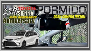 Digital Rearview Mirror for 2023 Toyota Sienna  Pormido D50 [upl. by Alimhaj]