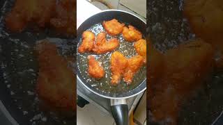 Breadcrumbs chicken 🍗 fry  made by me first time ☺️😍 yummy yummy 😋chicken fry shorts video [upl. by Morgenthaler]