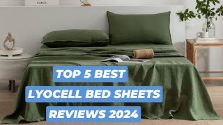 Top 5 Best Lyocell Bed Sheets Reviews in 2024 [upl. by Odnama]