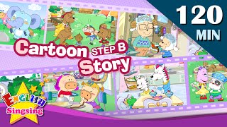 Whats thatMore Kids Cartoon story step B  Learn English  Collection of Easy conversation [upl. by Nnyltiac]