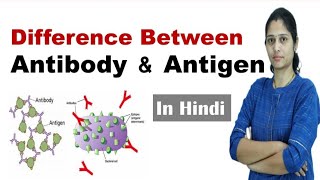 Difference between Antigen and Antibody  In Hindi  Science explored [upl. by Eves]